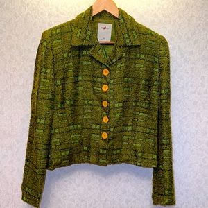 VERTIGO PARIS JACKET IN GREEN